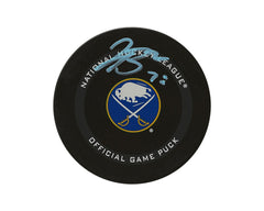 Palet officiel des Sabres de Buffalo, autographié par Jacob Bryson-1
