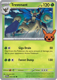 Trevenant 13 - Trick or Trade BOOster Bundle 2024-1