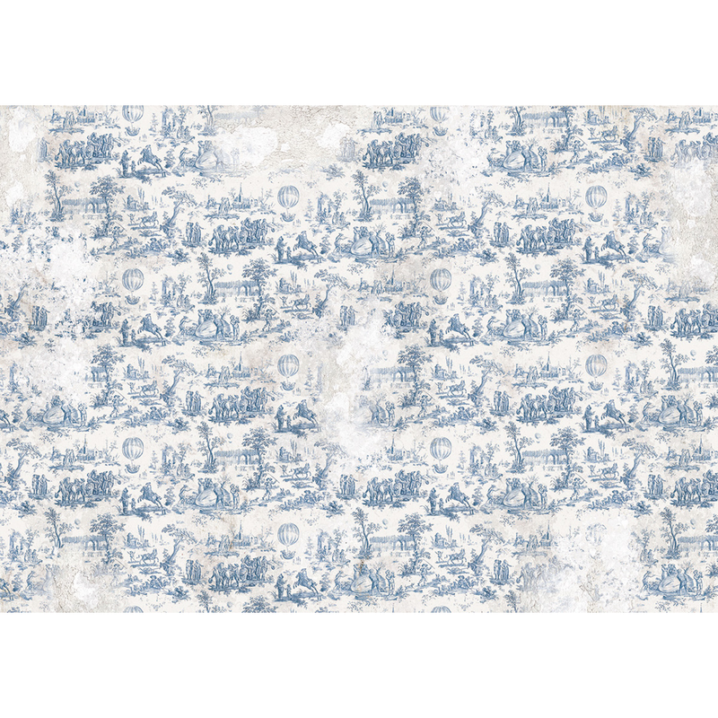 Tissue Paper cm69x49 27,66"x19,29”Toile de Jouy-2