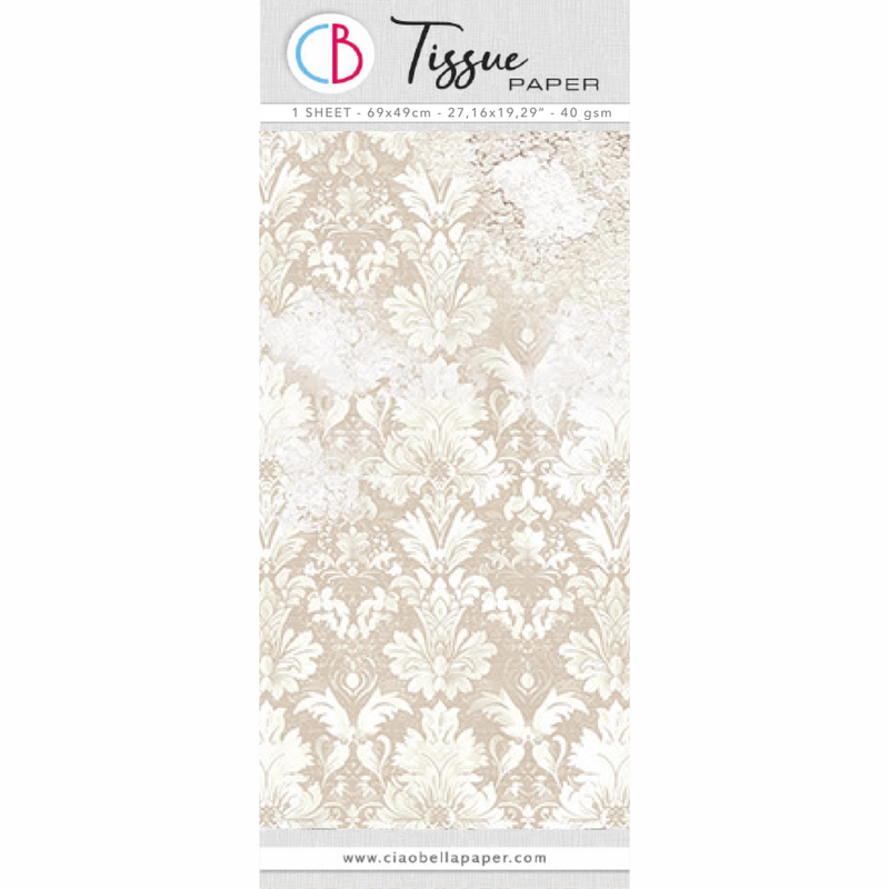 Tissue Paper cm69x49 27,66"x19,29” Baroque-1