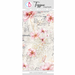 Papel de seda 69x49 cm 27,66”x19,29” Aroma de flores-1