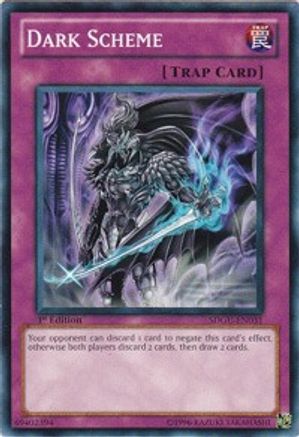 Dark Scheme (SDGU-EN031) - Structure Deck: Gates of the Underworld 1st Edition-1