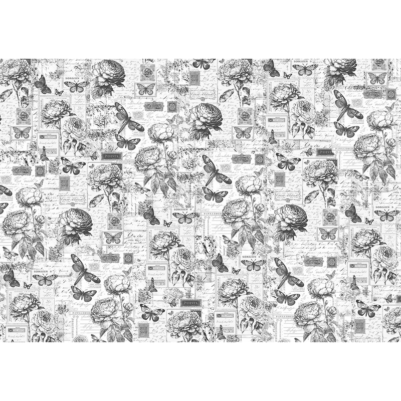 Tissue Paper cm69x49 27,66"x19,29” Botany-2