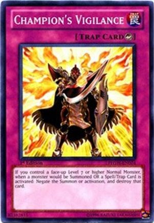 Champion's Vigilance (PHSW-EN074) - Photon Shockwave Unlimited-1