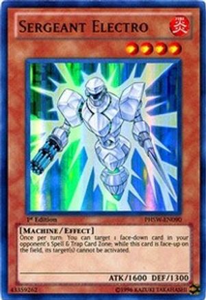 Sergeant Electro (PHSW-EN090) - Photon Shockwave 1st Edition-1