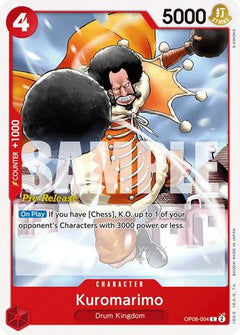 Kuromarimo (OP08-004) - Two Legends Pre-Release Cards-1