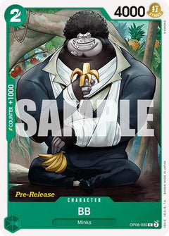 BB (OP08-035) - Two Legends Pre-Release Cards-1