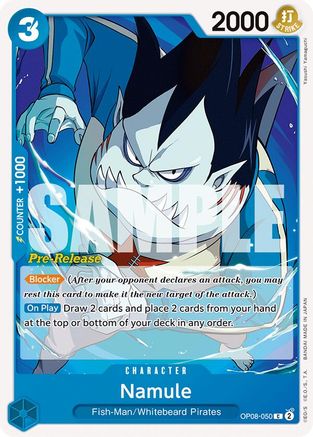 Namule (OP08-050) - Two Legends Pre-Release Cards-1