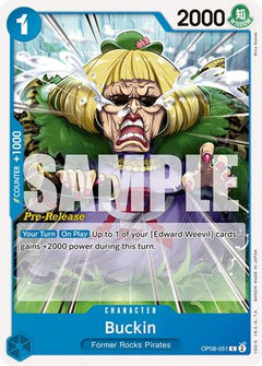 Buckin (OP08-051) - Two Legends Pre-Release Cards-1