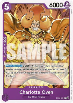 Charlotte Oven (OP08-061) - Two Legends Pre-Release Cards-1