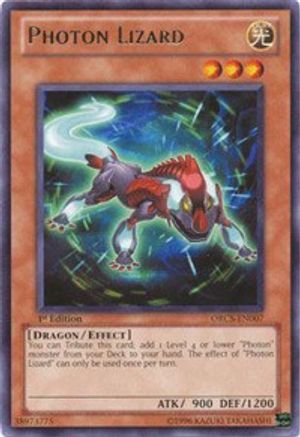 Photon Lizard (ORCS-EN007) - Order of Chaos 1st Edition-1