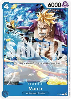 Marco (Two Legends Pre-Release) (P-071) - One Piece Promotion Cards-1