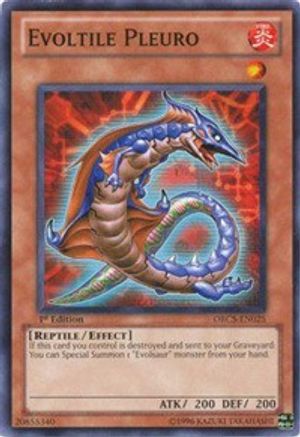 Evoltile Pleuro (ORCS-EN025) - Order of Chaos 1st Edition-1