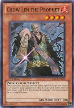 Chow Len the Prophet (ORCS-EN032) - Order of Chaos Unlimited-1