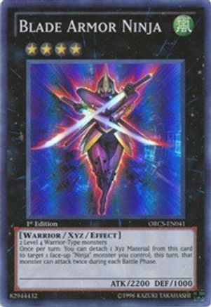 Blade Armor Ninja (ORCS-EN041) - Order of Chaos 1st Edition-1
