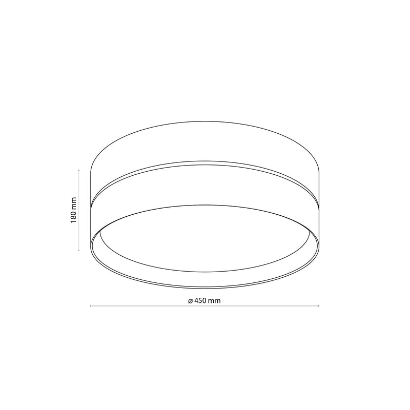 ECO Scandinavian Flush Mount Ceiling Light for Hallway, Kitchen & Bedroom-6