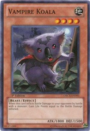 Vampire Koala (ORCS-EN093) - Order of Chaos 1st Edition-1