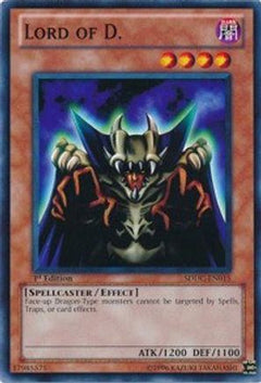 Lord of D. (SDDC-EN015) - Structure Deck: Dragons Collide 1st Edition-1