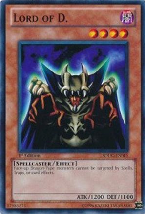 Lord of D. (SDDC-EN015) - Structure Deck: Dragons Collide 1st Edition-1