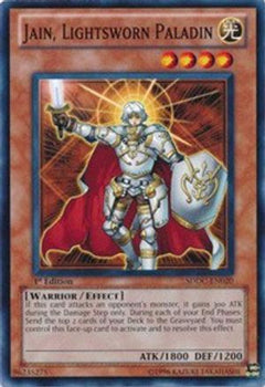 Jain, Lightsworn Paladin (SDDC-EN020) - Structure Deck: Dragons Collide 1st Edition-1