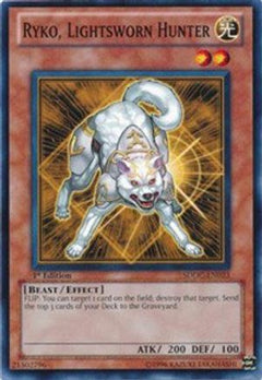 Ryko, Lightsworn Hunter (SDDC-EN023) - Structure Deck: Dragons Collide Unlimited-1