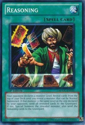 Reasoning (SDDC-EN031) - Structure Deck: Dragons Collide 1st Edition-1