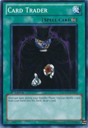 Card Trader (SDDC-EN033) - Structure Deck: Dragons Collide 1st Edition-1