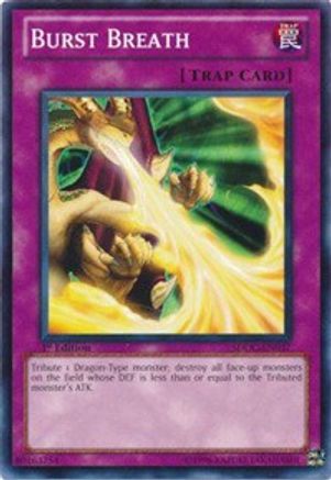 Burst Breath (SDDC-EN037) - Structure Deck: Dragons Collide 1st Edition-1