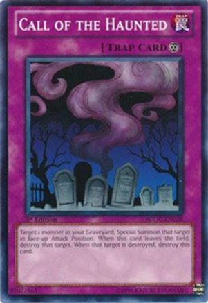 Call of the Haunted (SDDC-EN038) - Structure Deck: Dragons Collide Unlimited-1