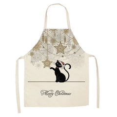 European and American cartoon cute cat apron-9