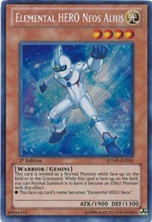 Elemental HERO Neos Alius (RYMP-EN010) - Ra Yellow Mega Pack 1st Edition-1