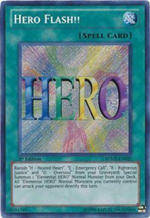 Hero Flash!! (RYMP-EN027) - Ra Yellow Mega Pack Unlimited-1