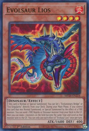 Evolsaur Lios (MP24-EN214) - 25th Anniversary Tin: Dueling Mirrors 1st Edition-1
