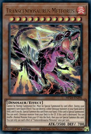 Transcendosaurus Meteorus (MP24-EN296) - 25th Anniversary Tin: Dueling Mirrors 1st Edition-1