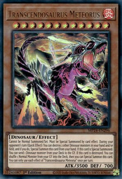 Transcendosaurus Meteorus (MP24-EN296) - 25th Anniversary Tin: Dueling Mirrors 1st Edition-1