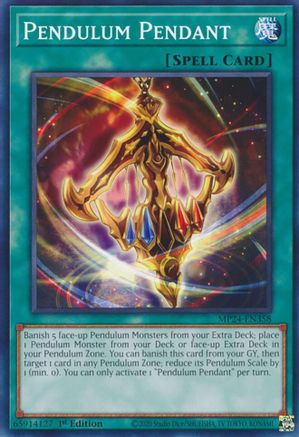 Pendulum Pendant (MP24-EN358) - 25th Anniversary Tin: Dueling Mirrors 1st Edition-1