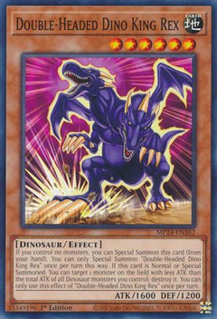 Double-Headed Dino King Rex (MP24-EN362) - 25th Anniversary Tin: Dueling Mirrors 1st Edition-1