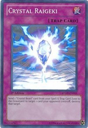 Crystal Raigeki (RYMP-EN055) - Ra Yellow Mega Pack Unlimited-1