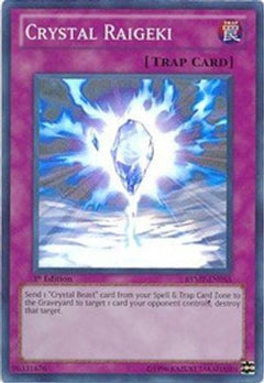 Crystal Raigeki (RYMP-EN055) - Ra Yellow Mega Pack Unlimited-1