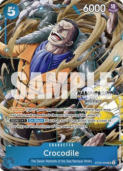 Crocodile (CS 2024 Celebration Pack) (ST03-003) - One Piece Promotion Cards Foil-1