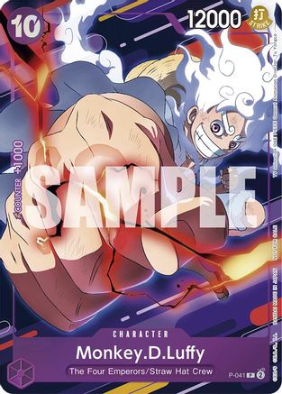 Monkey.D.Luffy (CS 2024 Participation) (P-041) - One Piece Promotion Cards Foil-1