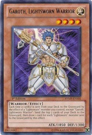 Garoth, Lightsworn Warrior (RYMP-EN101) - Ra Yellow Mega Pack 1st Edition-1