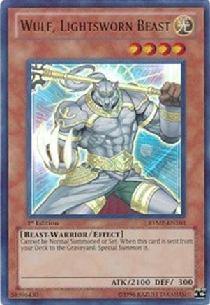 Wulf, Lightsworn Beast (RYMP-EN103) - Ra Yellow Mega Pack Unlimited-1