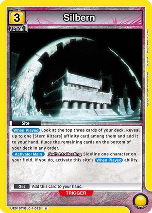 Silbern (UE01BT/BLC-1-028) - UE01BT BLEACH ThousandYear Blood War-1