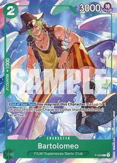 Bartolomeo (P-029) - Starter Deck 16: GREEN Uta-1