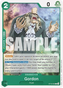 Gordon (ST16-002) - Starter Deck 16: GREEN Uta-1