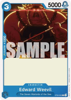 Edward Weevil (ST03-002) - Starter Deck 17: BLUE Donquixote Doflamingo-1