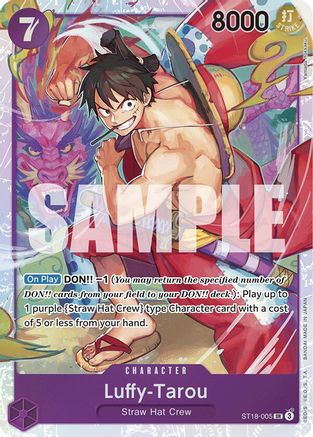 Luffy-Tarou (ST18-005) - Starter Deck 18: PURPLE Monkey.D.Luffy Foil-1