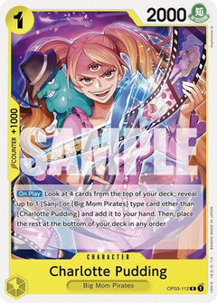 Charlotte Pudding (OP03-112) (OP03-112) - Starter Deck 20: YELLOW Charlotte Katakuri-1