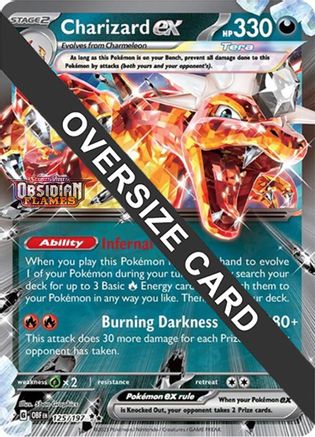 Charizard ex - 125/197 125 - Jumbo Cards-1